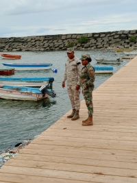 Recorrido de Supervisión, Control y Vigilancia, en coordinación con el oficial de CODOPESCA